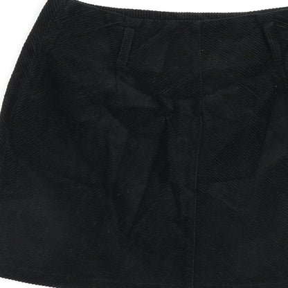 Womens UK Size 8 Denim & Co. A-Line Corduroy Skirt