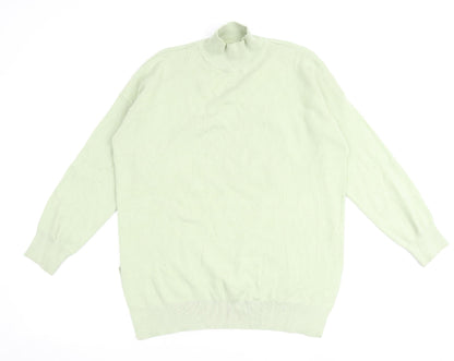 Womens UK Size S Stradivarius Green Pullover Jumper