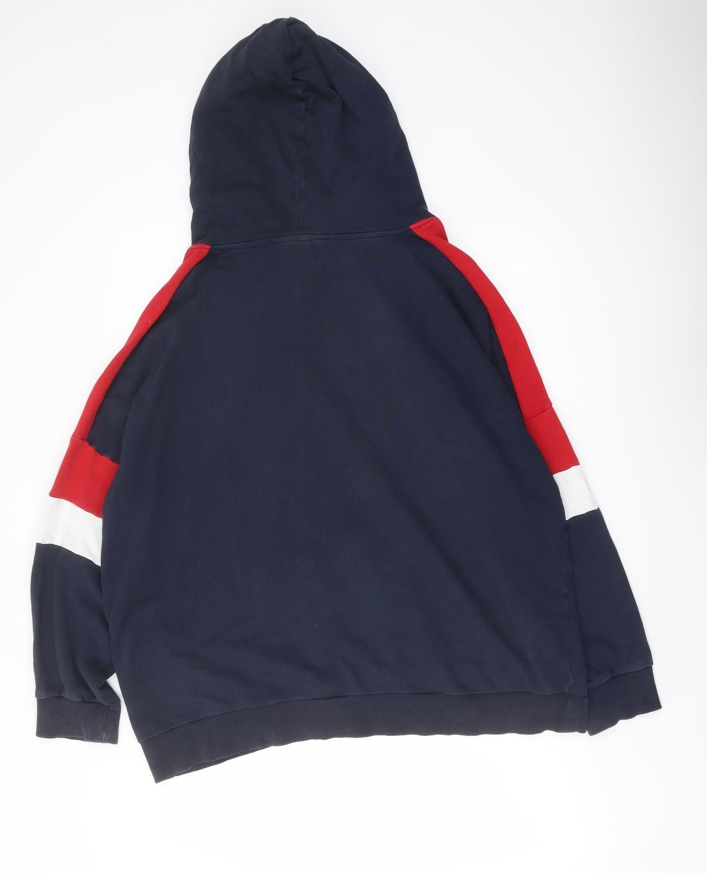 Mens UK Size L H&M Blue Pullover Hoodie