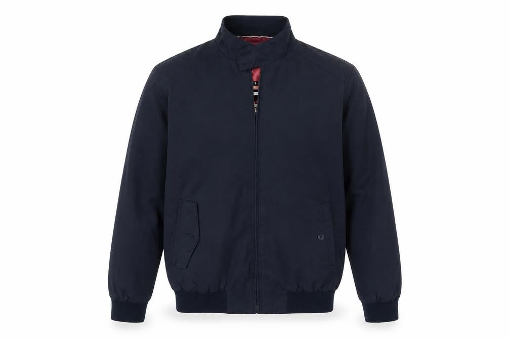 Mens UK Size S Tailored Saint Blue Bomber Jacket