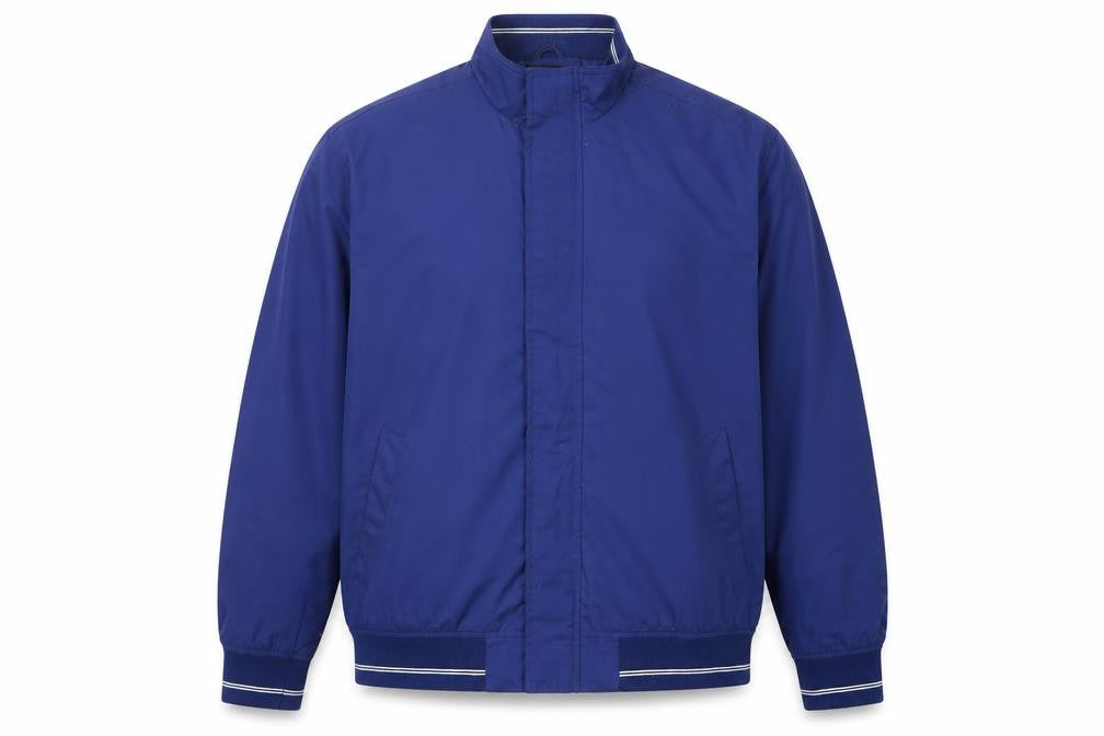 Mens UK Size L Greenwoods Blue Bomber Jacket