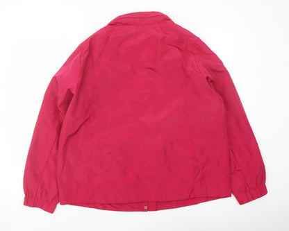 Womens UK Size 18 Love Coats Pink Jacket