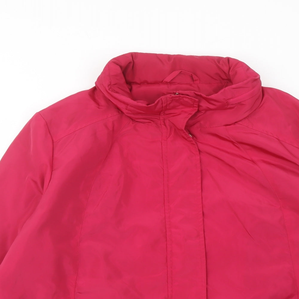 Womens UK Size 18 Love Coats Pink Jacket