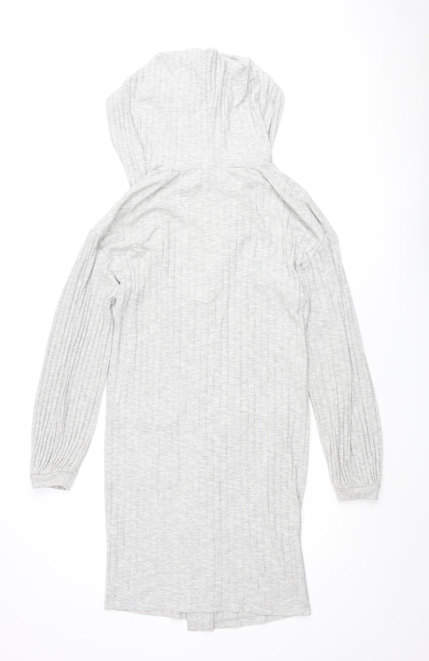 Womens UK Size 4 ASOS Grey Cardigan Jumper