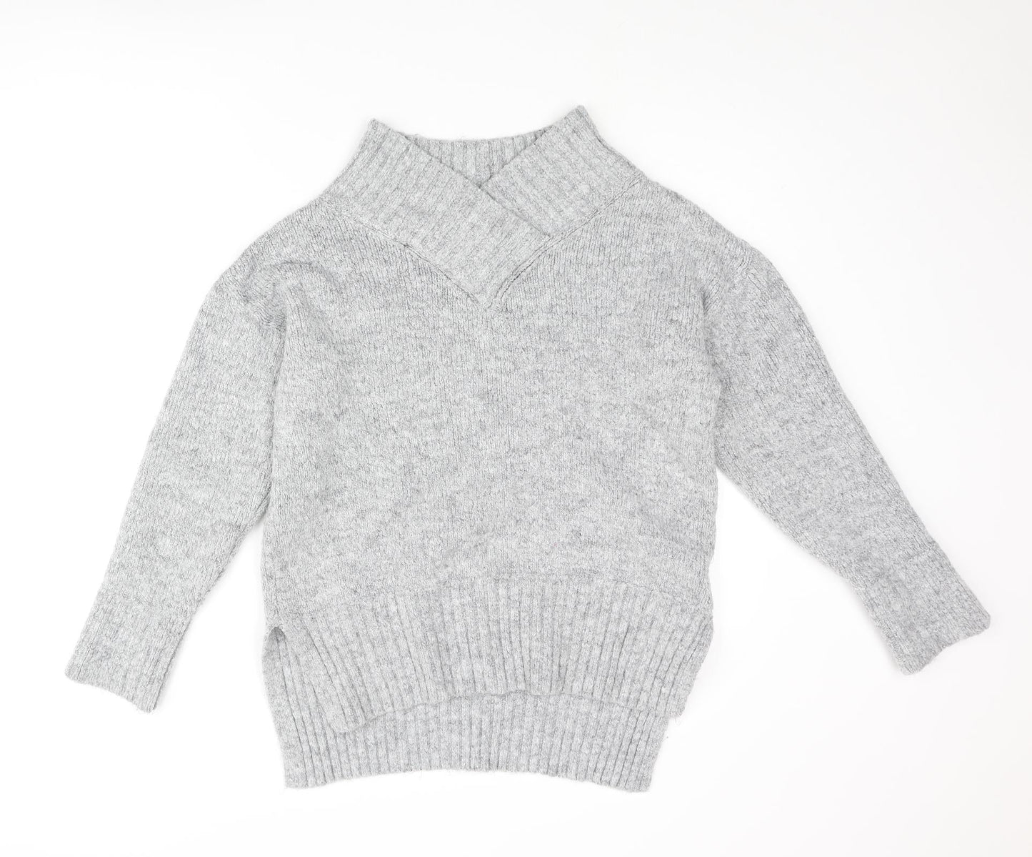 Womens UK Size S NEXT Grey Pullover Jumper