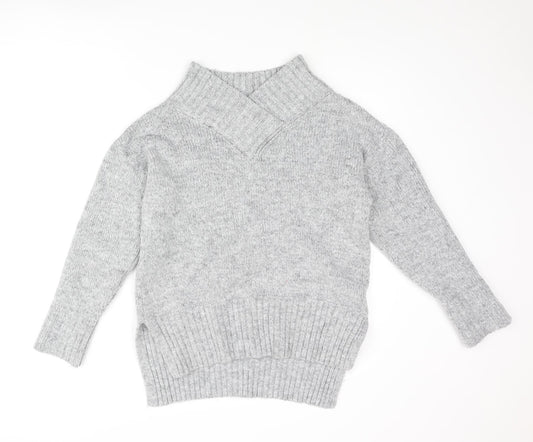 Womens UK Size S NEXT Grey Pullover Jumper