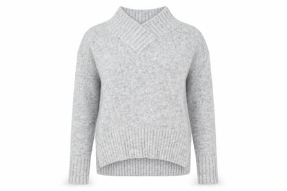 Womens UK Size S NEXT Grey Pullover Jumper