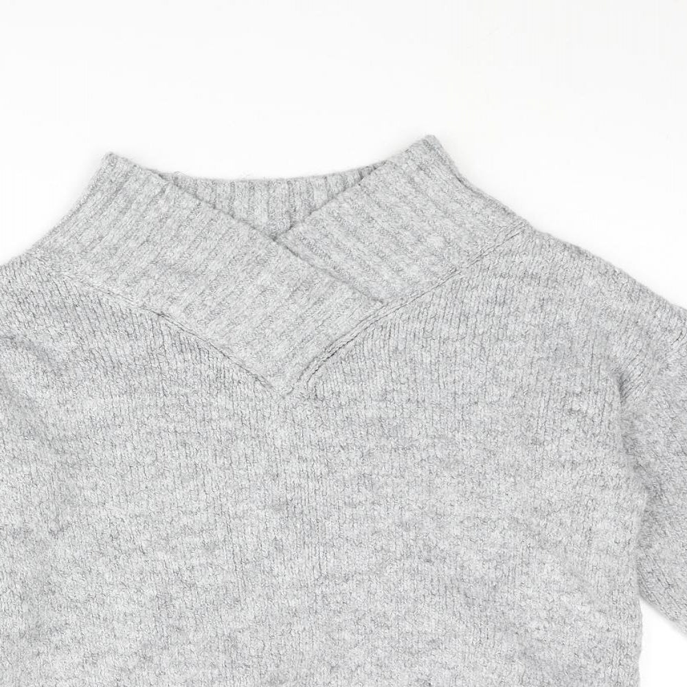 Womens UK Size S NEXT Grey Pullover Jumper