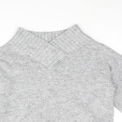 Womens UK Size S NEXT Grey Pullover Jumper