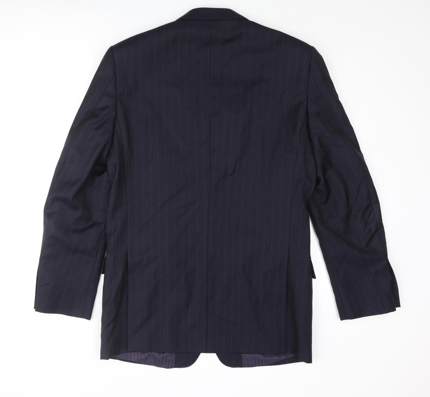 Mens UK Size 38 Savoy Taylors Guild Regular Blue Suit Jacket