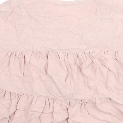 Womens UK Size 6 ASOS Pink Basic Blouse