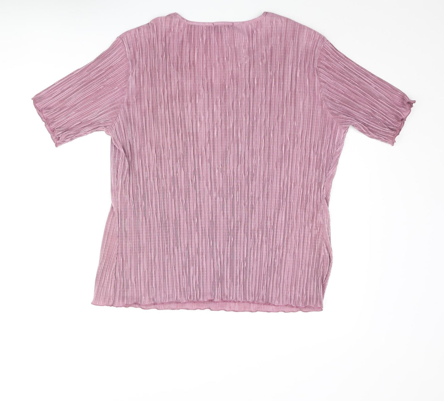 Womens UK Size 18 Soul Purple Basic Blouse