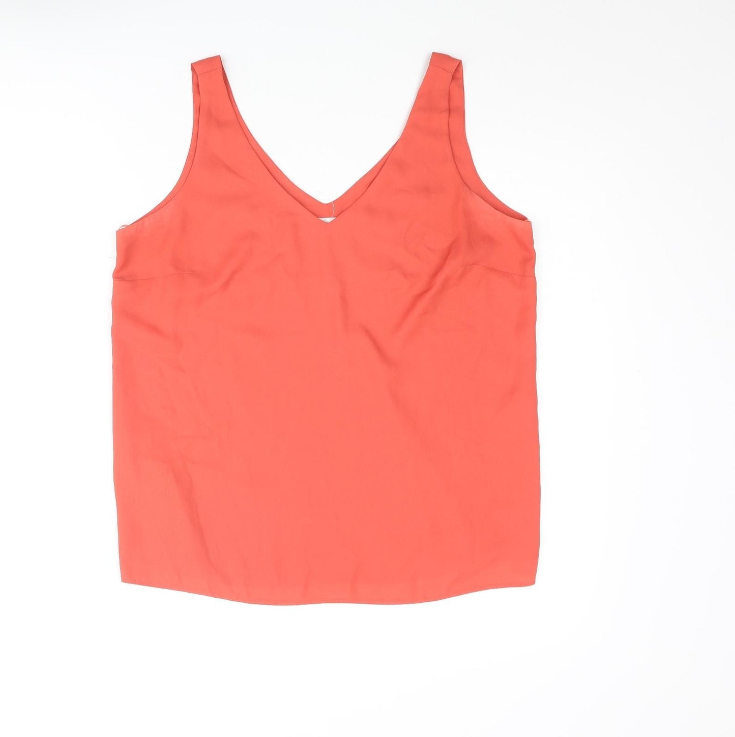 Womens UK Size 12 Wallis Red Camisole Blouse