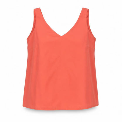 Womens UK Size 12 Wallis Red Camisole Blouse