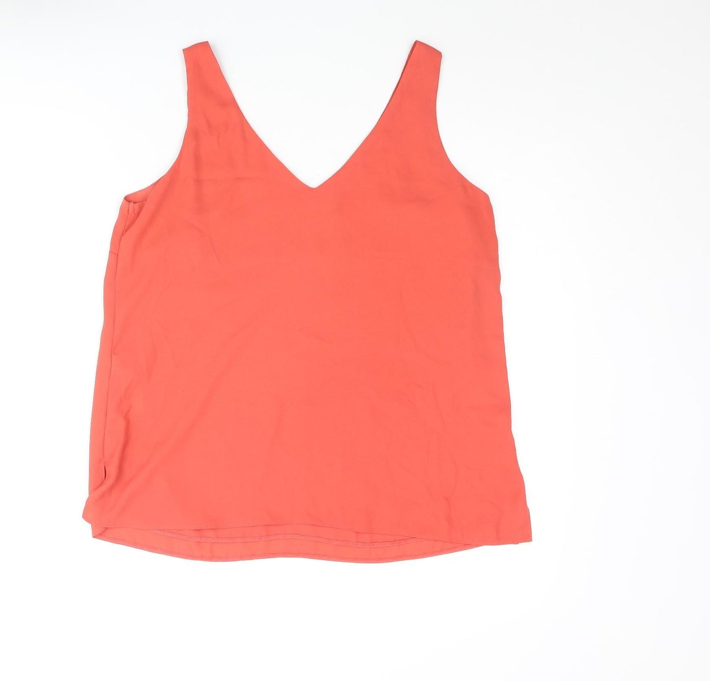 Womens UK Size 12 Wallis Red Camisole Blouse
