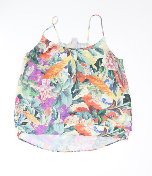 Womens UK Size 10 H&M Multicoloured Camisole Blouse