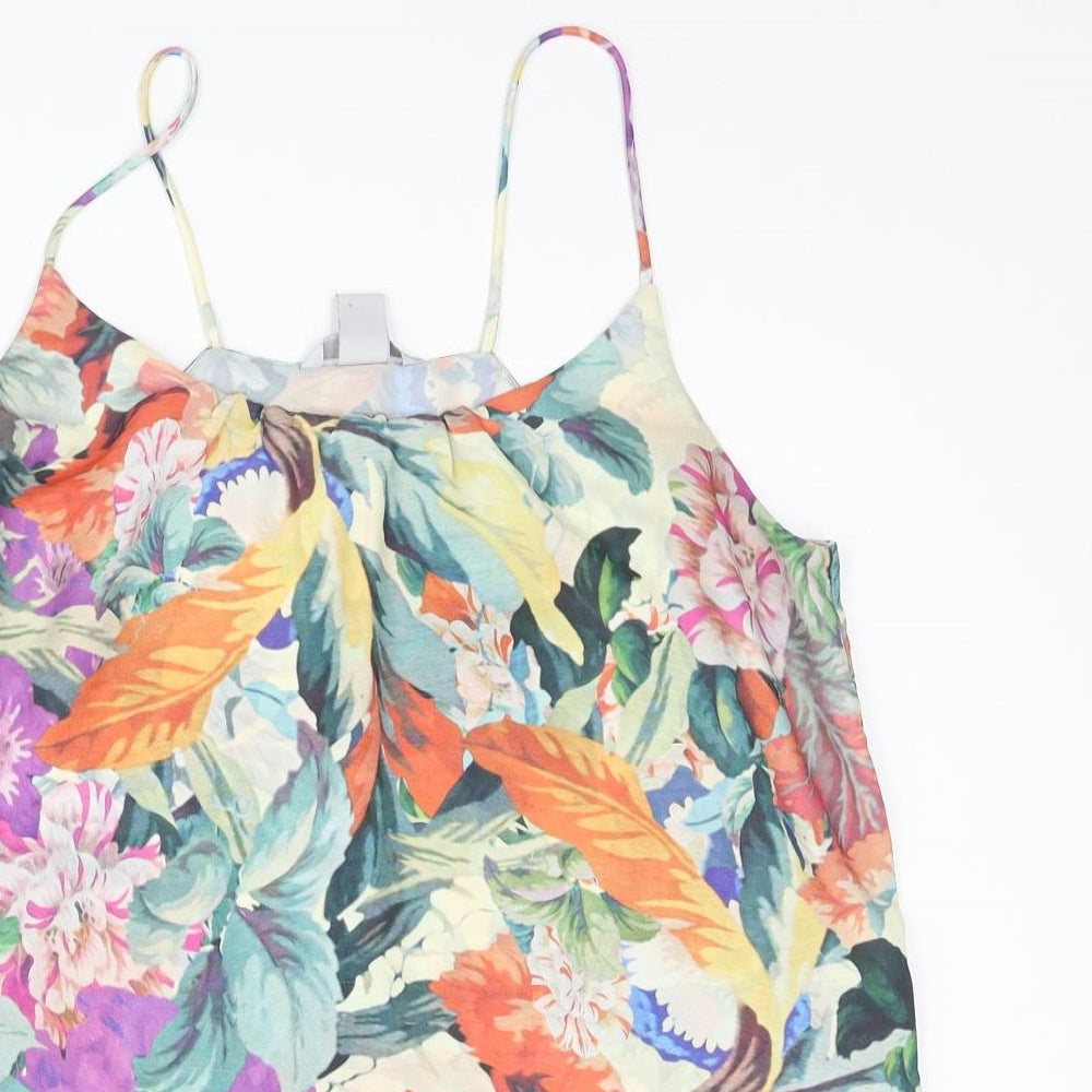 Womens UK Size 10 H&M Multicoloured Camisole Blouse