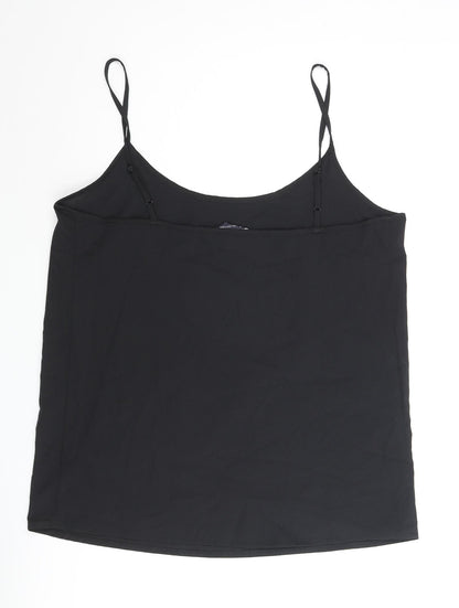 Womens UK Size 8 Marks and Spencer Black Basic Blouse