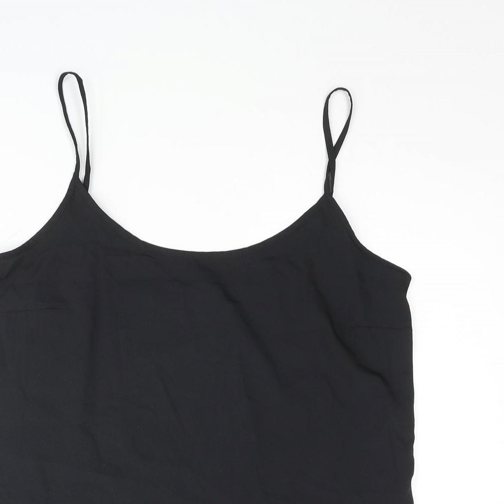 Womens UK Size 8 Marks and Spencer Black Basic Blouse
