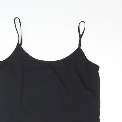 Womens UK Size 8 Marks and Spencer Black Basic Blouse