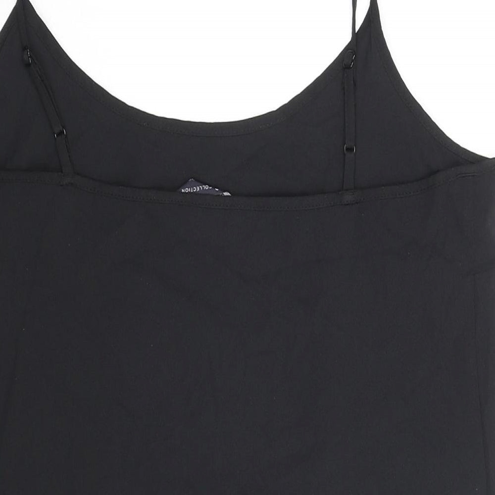 Womens UK Size 8 Marks and Spencer Black Basic Blouse