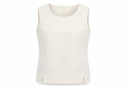 Womens UK Size 12 CC Beige Basic Blouse