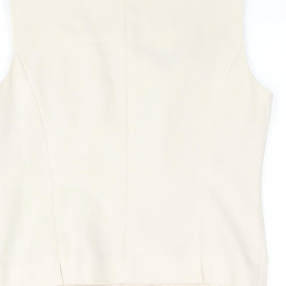 Womens UK Size 12 CC Beige Basic Blouse