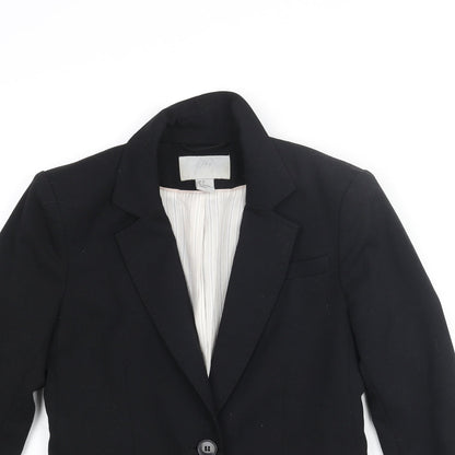 Womens UK Size 6 H&M Regular Black Blazer