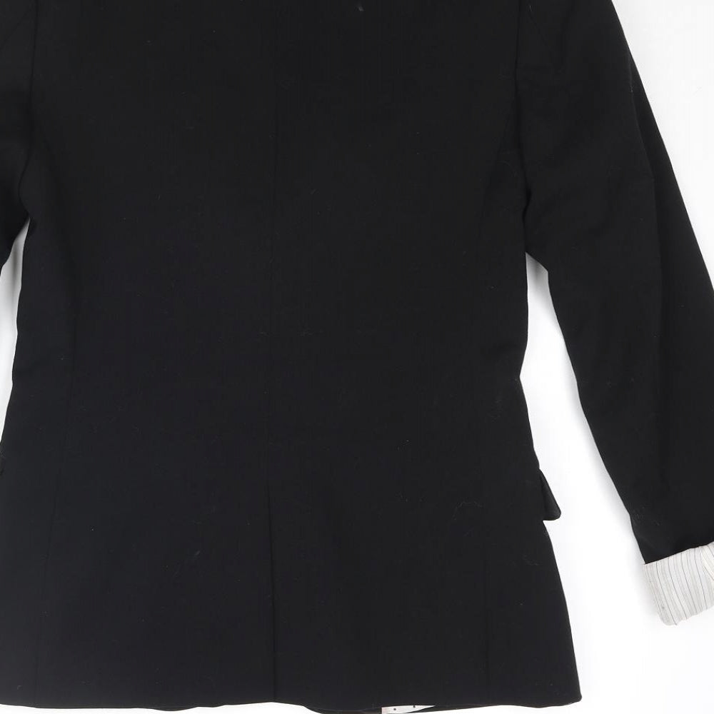 Womens UK Size 6 H&M Regular Black Blazer