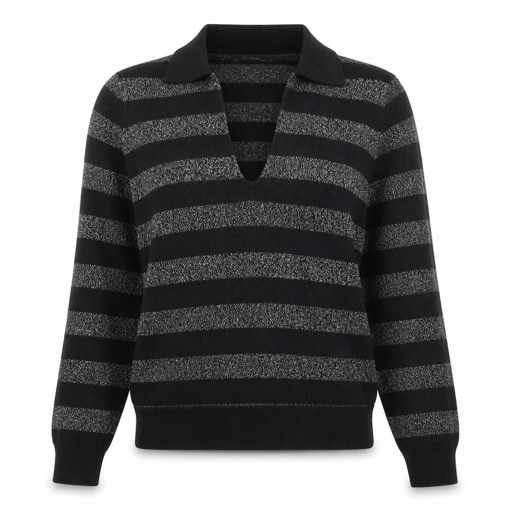 Womens UK Size S Marks and Spencer Black Pullover Jumper