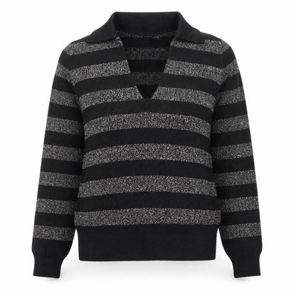 Womens UK Size S Marks and Spencer Black Pullover Jumper