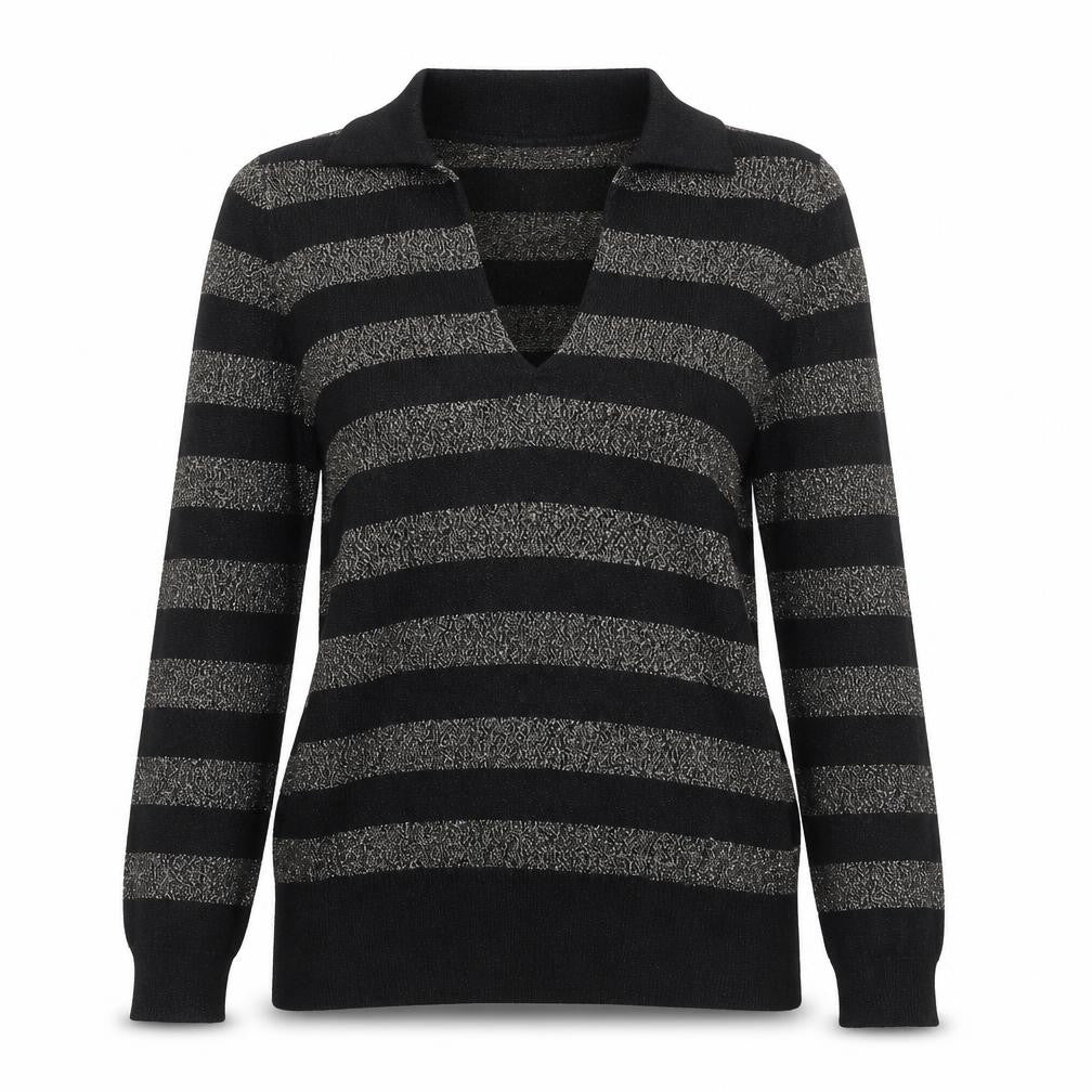 Womens UK Size S Marks and Spencer Black Pullover Jumper