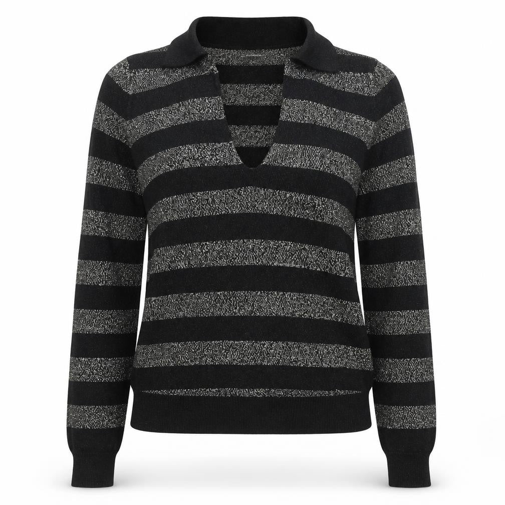 Womens UK Size XS Marks and Spencer Black Pullover Jumper