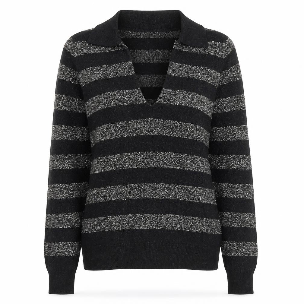 Womens UK Size M Marks and Spencer Black Pullover Jumper