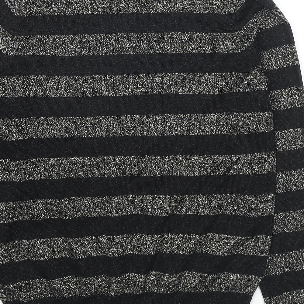 Womens UK Size M Marks and Spencer Black Pullover Jumper