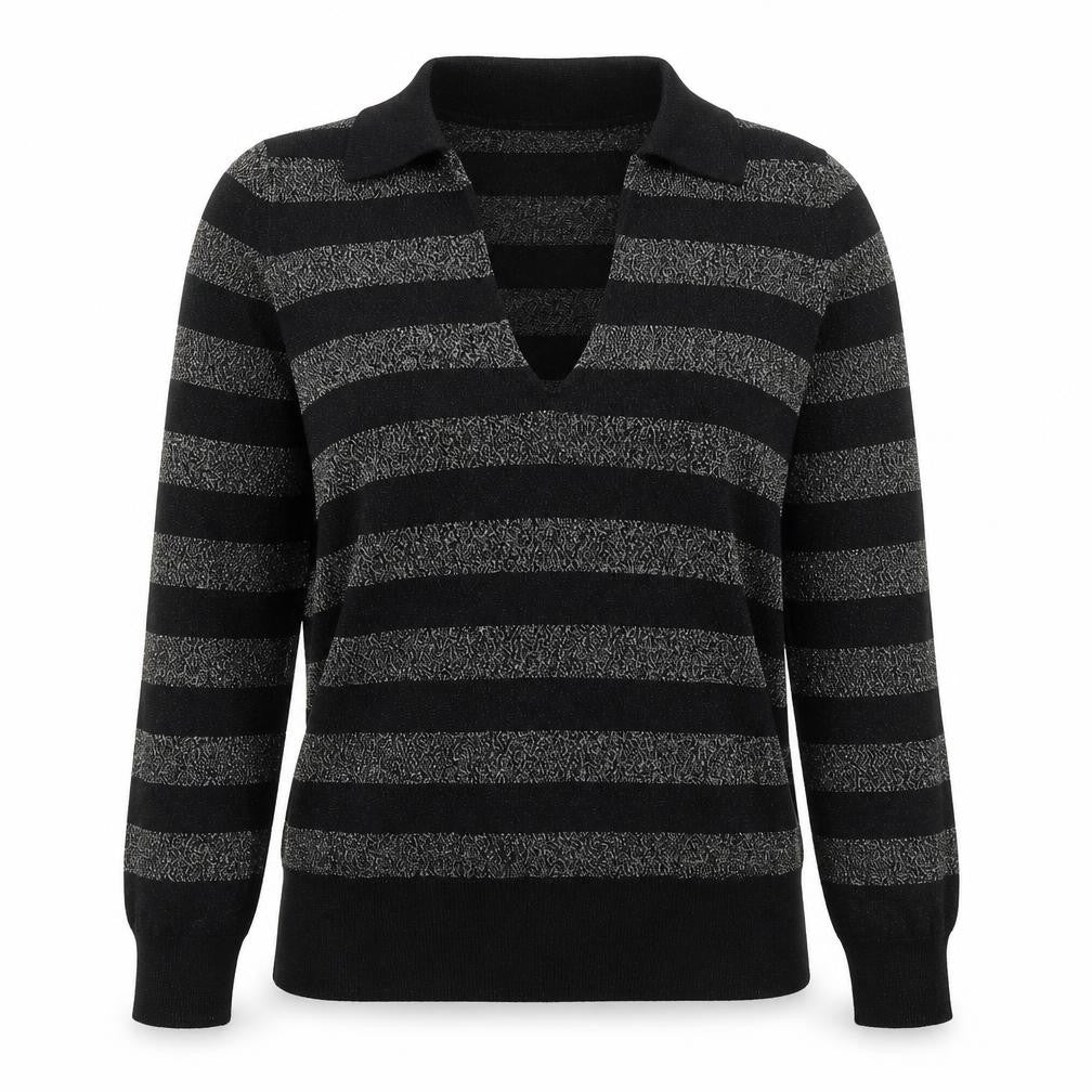 Womens UK Size M Marks and Spencer Black Pullover Jumper