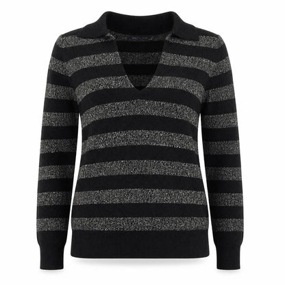 Womens UK Size S Marks and Spencer Black Pullover Jumper