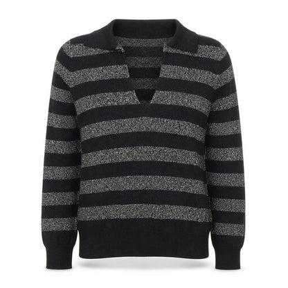 Womens UK Size M Marks and Spencer Black Pullover Jumper