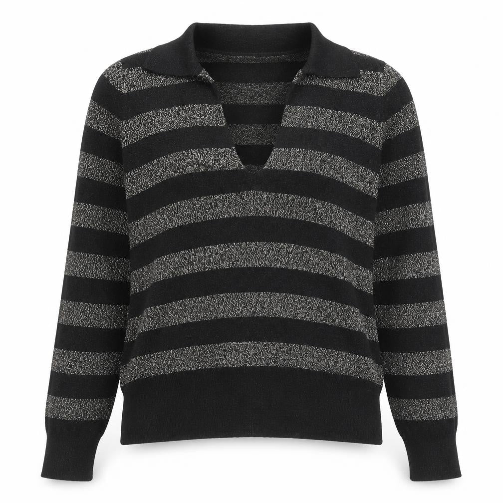 Womens UK Size S Marks and Spencer Black Pullover Jumper
