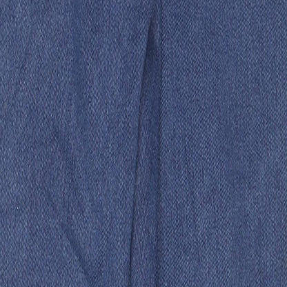 Marks and Spencer Womens Blue Cotton Jegging Jeans Size 6 L26 in Regular