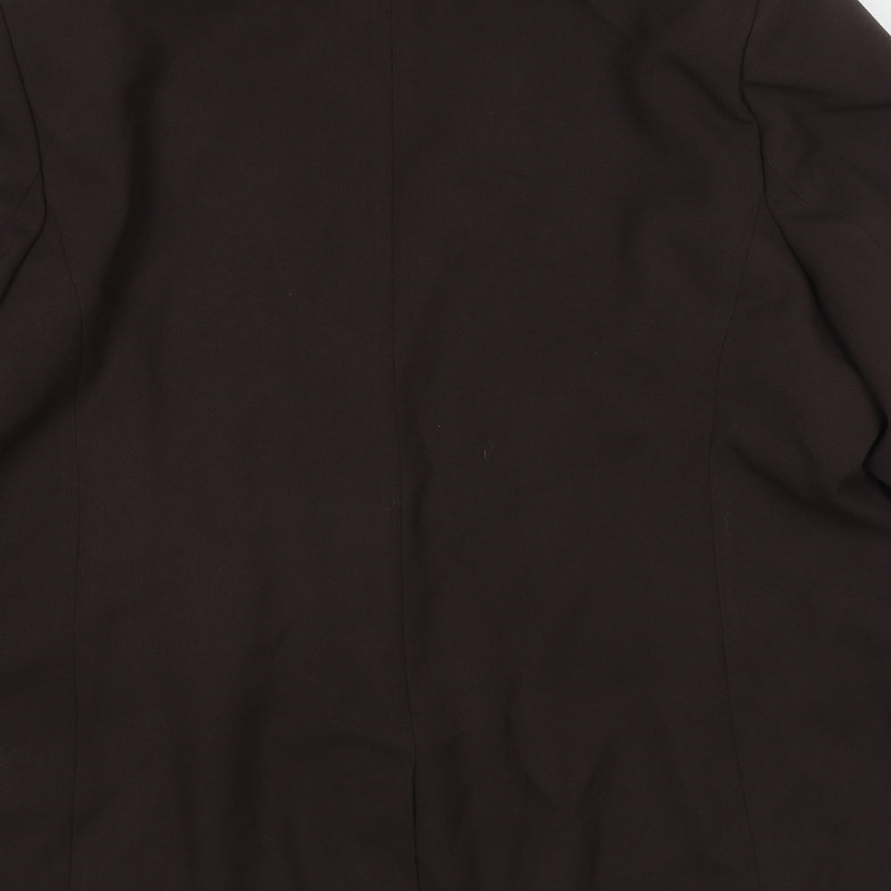 Womens UK Size 20 Marks and Spencer Regular Brown Suit Jacket