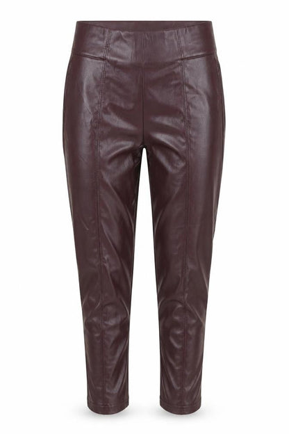 Womens UK Size 8 Marks and Spencer Regular Fit Pedal Pusher Red Trousers