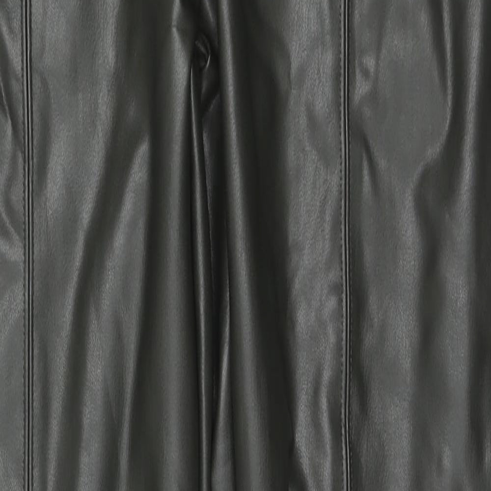 Womens UK Size 16 Marks and Spencer Regular Fit Pedal Pusher Black Trousers