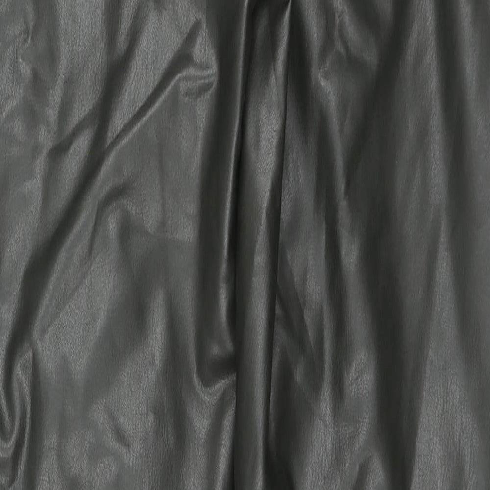 Womens UK Size 16 Marks and Spencer Regular Fit Pedal Pusher Black Trousers