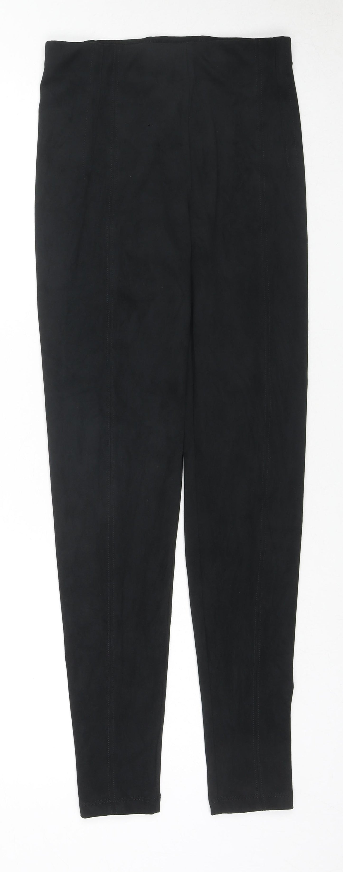 Womens UK Size 6 Marks and Spencer  Capri Black Leggings
