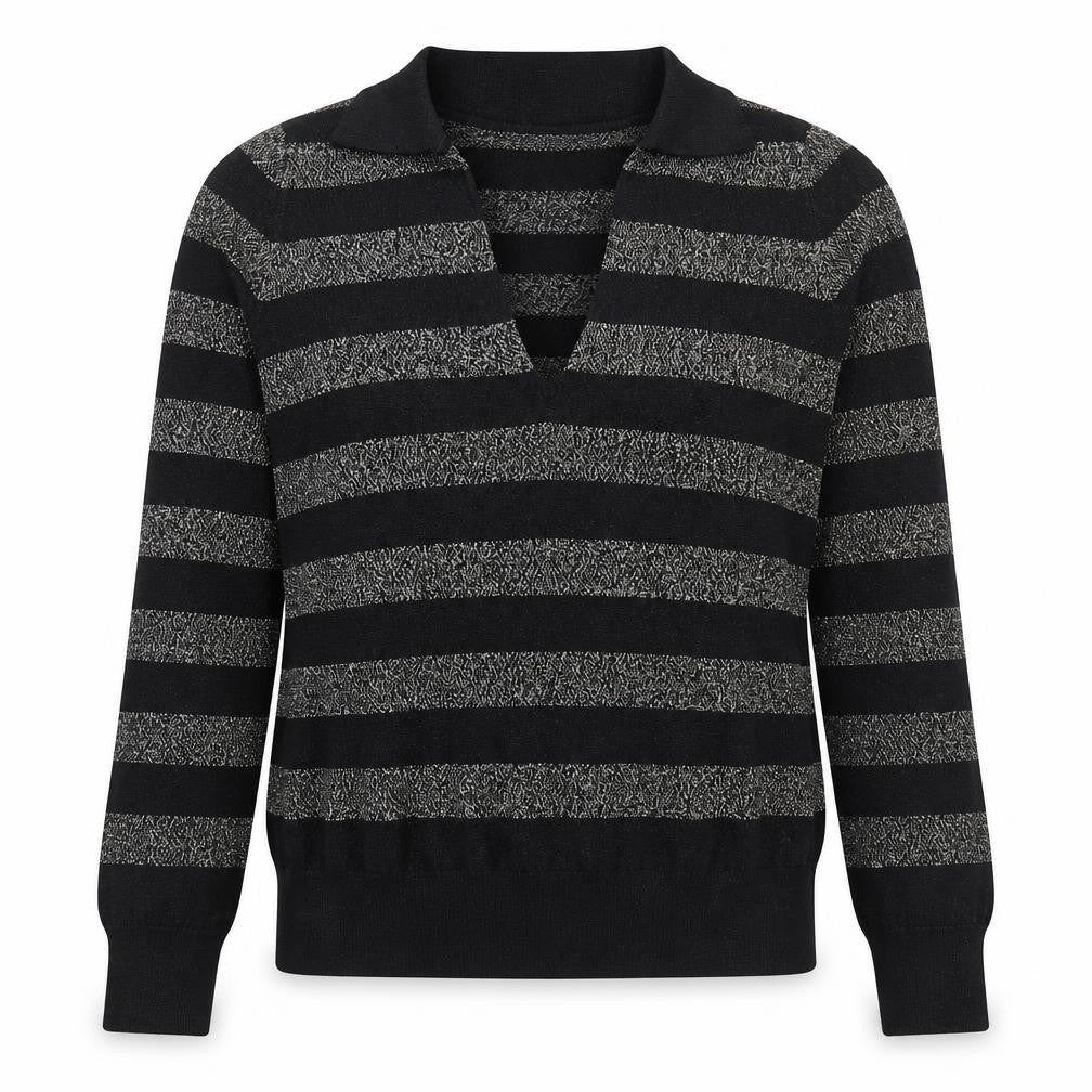 Womens UK Size S Marks and Spencer Black Pullover Jumper