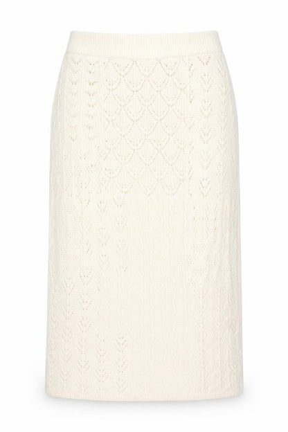 Womens UK Size S Marks and Spencer A-Line Knit Skirt