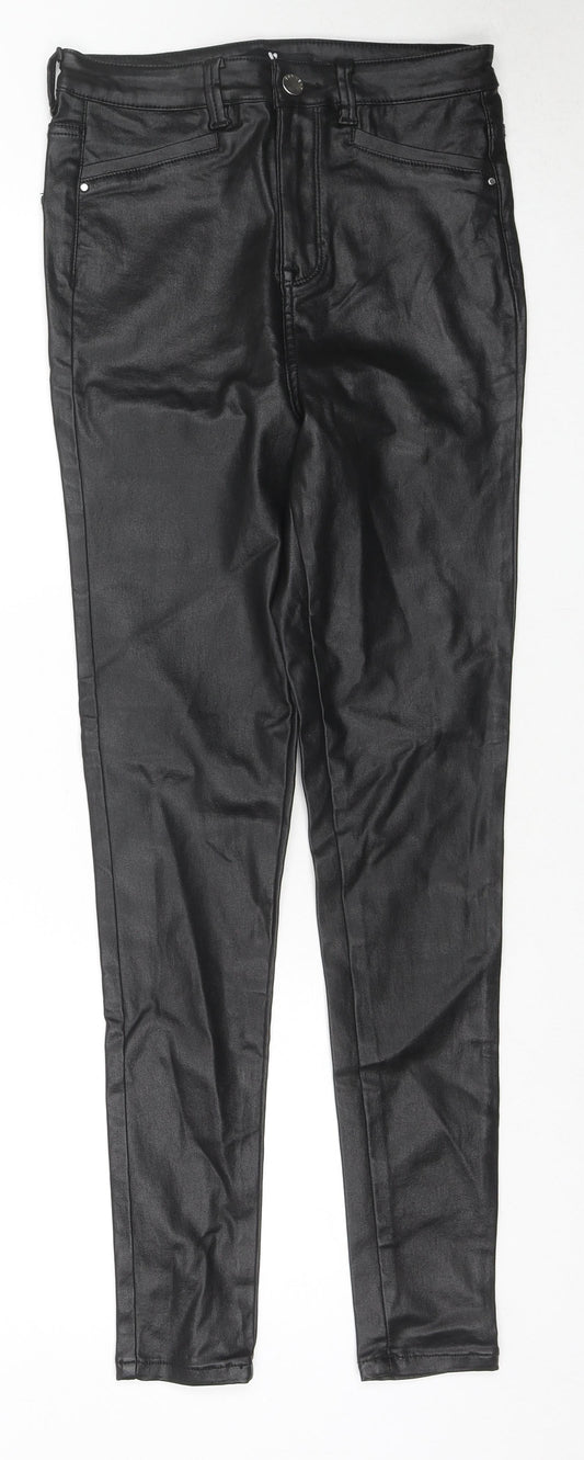 Womens UK Size 12 Very Regular Fit Jegging Black Trousers