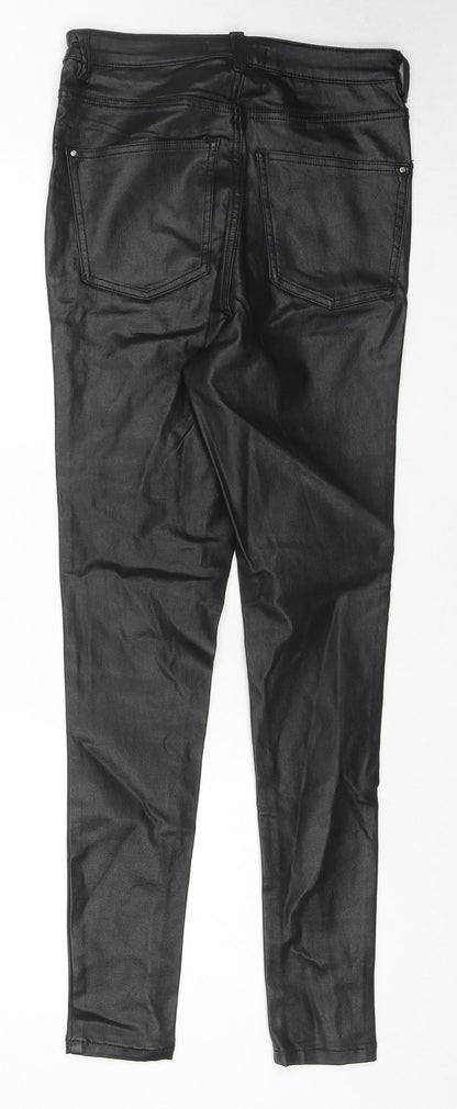 Womens UK Size 12 Very Regular Fit Jegging Black Trousers
