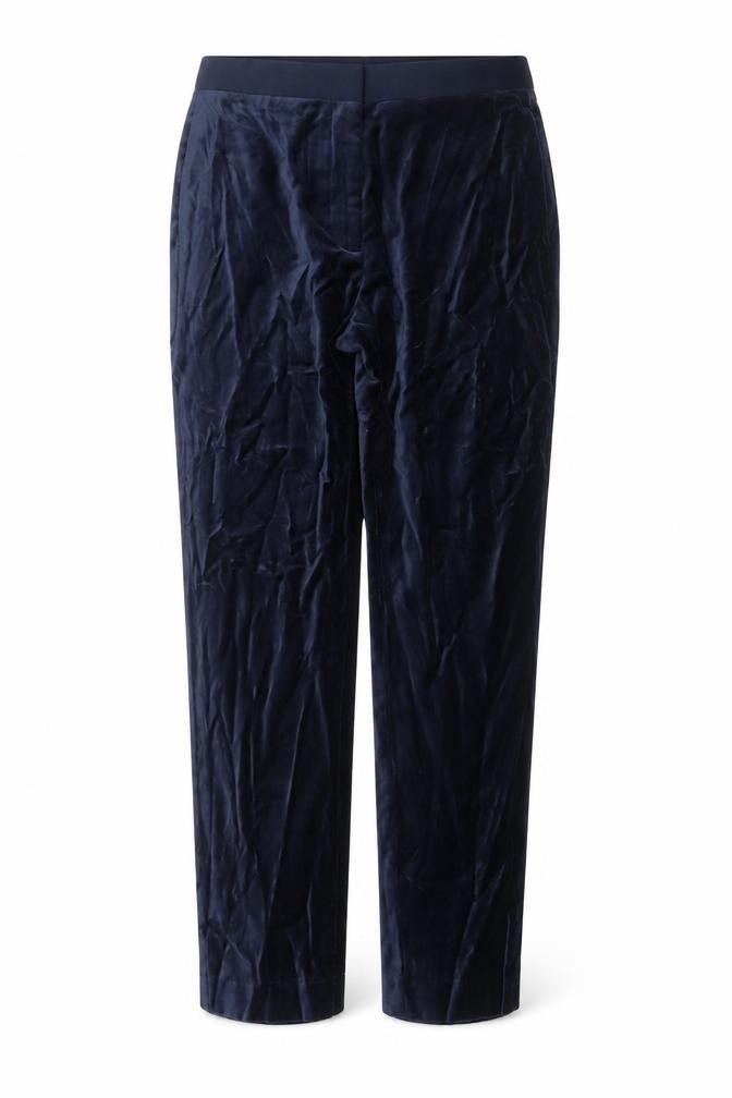 Womens UK Size 8 Marks and Spencer Regular Fit  Blue Trousers